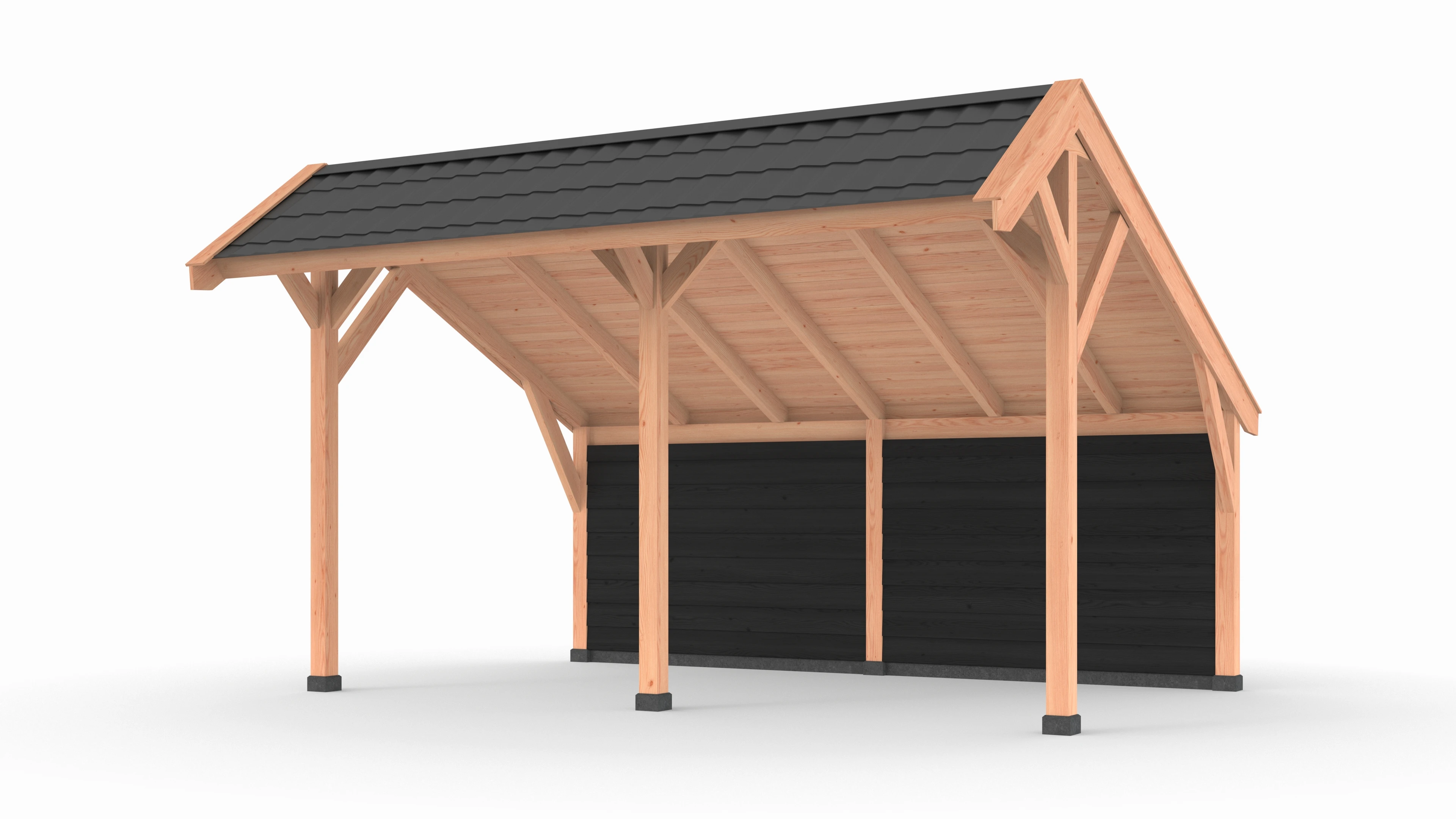 Douglas DIY kapschuur, 500 x 300, met achterwand, Westwood - Afbeelding 5